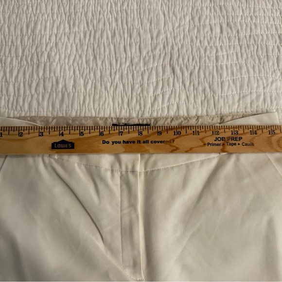 Mango white cotton pants sz 6 - Picture 5 of 6